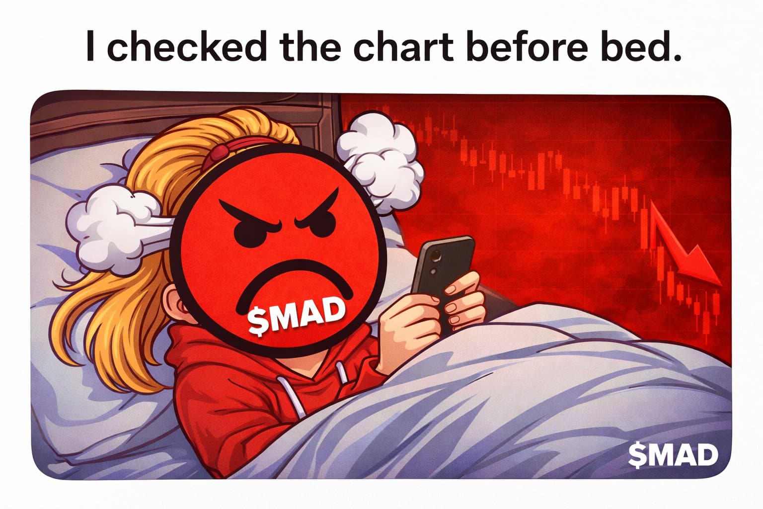 Checked chart before bed